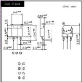 Transistor 2SK2663 Mosfet Pequeña Señal CH-N 900 V 1 A