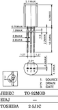 Transistor 2SK2961 Mosfet Pequeña Señal CH-N 60 V 2 A