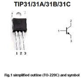 Transistor TIP31C TO220