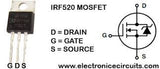 Transistor IRF520PBF  Mosfet TO220 CH-N 100 V 9.2 A