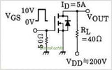 Transistor 2SK2843 Mosfet TO220 CH-N 600 V 10 A