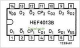 HEF4013BTD CMOS FLIP FLOP D Type CD4013BTD