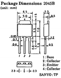 Transistor 2SA1700 Pequeña Señal