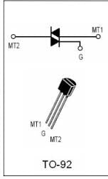 MAC97A6,412 WEEN SEMICONDUCTORS, Triac, 400 V, 600 MA | Farnell - Foto 11