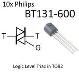 Triac 1 A 600 V TO92 BT131-600