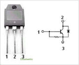 Transistor BU508D Potencia