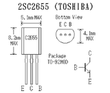 Transistor 2SC2655Y Pequeña Señal