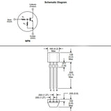 Transistor DTC114 Pequeña Señal