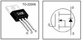 Transistor IRLZ34PBF Mosfet TO220 CH-N 55 V 30 A