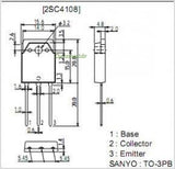 Transistor 2SC4108 Potencia