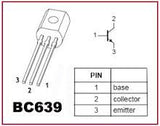 Transistor BC639 Pequeña Señal