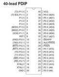 AT89S52-24PU CMOS Microcontrolador 8-Bit CMOS Alto Rendimiento