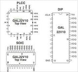 GAL22V10D-25LP CMOS Arreglo Lógico Programable/Borrable