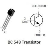 Transistor BC548C Pequeña Señal