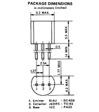 Transistor 2SC3616 Pequeña Señal