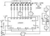 CD4015 CMOS Static Shift Register 4-Bit