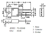 Transistor 2SC3675 TO220