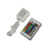 Controlador RGB 12-24 V 2 A 3 Canales 17 Niveles con Control Remoto 24 Teclas