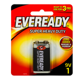 Batería Carbón 9 V 6F22 Eveready