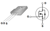 Transistor FQPF8N60C Mosfet TO220 CH N 600 V 7.5 A