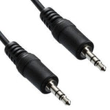 Cable 1.8 m Plug 3.5 mm Estéreo a Plug 3.5 mm Estéreo Plateada