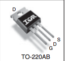 Transistor IRFB4227PBF Mosfet TO220 CH-N 200 V 65 A