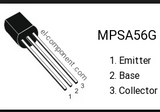 Transistor MPSA56G Pequeña Señal