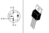 Transistor MTP23P06V Mosfet TO220 CH-P 60 V 23 A
