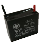 Capacitor de Marcha 9 µF 250 VCA