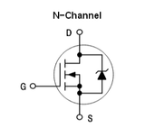Transistor BS107AG FET Pequeña Señal CH-N 200 V 250 mA