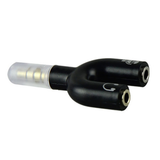 Adaptador Divisor de Audio Estéreo 3.5 mm para Micrófono y Audífonos