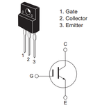 Transistor RJP63F3DPP-M0 Mosfet IGBT TO220 CH-N 630 V 40 A