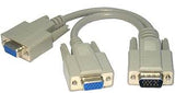 Cable Monitor "Y" Plug VGA a 2 Jack VGA WI.81
