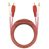 Cable 4.5 m 2 Plug RCA a 2 Plug  RCA Transparente DXR 081-340
