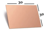 Placa Fenólica 30 cm x 30 cm