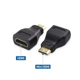 Adaptador HDMI Jack a Plug Mini HDMI
