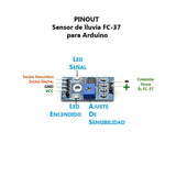 Módulo Sensor Detector de Lluvia