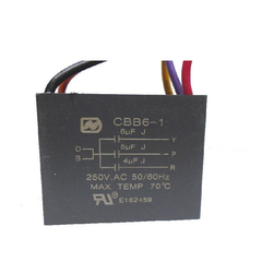 Capacitor de Marcha 4, 5 y 6 µF 250 VCA