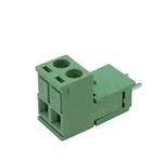 Terminal Block 2 Tornillos 1.1 cm x 1.5 cm x 1.7 cm Verde con Contraparte