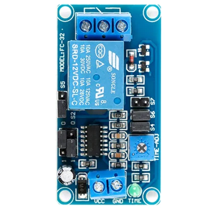 Modulo Relevador Programable Módulo Temporizador de 1 Relevador 5 V Programable XY-J02 reley relay ...