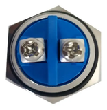 Switch Push 6A 125V 1 Polo, 1 Tiro Momentáneo (NA) Redondo Metálico