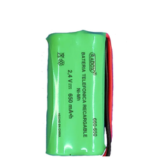 Batería Recargable Telefónica 2.4 V 650 mA NiCd 660-650