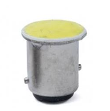 Foco Automotriz Bayoneta 1156 2 Filamentos 12 V LED COB  Fijo/Intermitente Patas Disparejas Blanco Frío