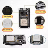 Módulo Tarjeta Programación ESP32 Bluetooth + Wi-Fi 30 Pines