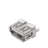 Conector USB Jack USB-A 4 Pines para Chasis Vertical Corto 700-205