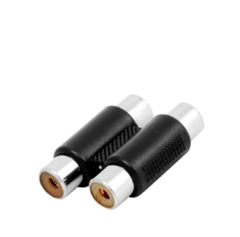 Adaptador 2 Jacks RCA a  2 Jack RCA