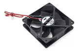 Ventilador Plástico 24 V, 90 mm x 90 mm x 25 mm, 0.20 A