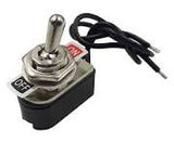 Switch Palanca 6A/125V 3A/250V 1 Polo, 1 Tiro, 2 Posiciones Enclave (ON-OFF) con Cable