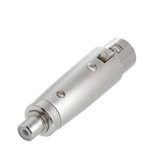 Adaptador Jack RCA a Jack Cannon (XLR3)
