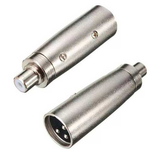Adaptador Jack RCA a Plug Cannon (XLR3)